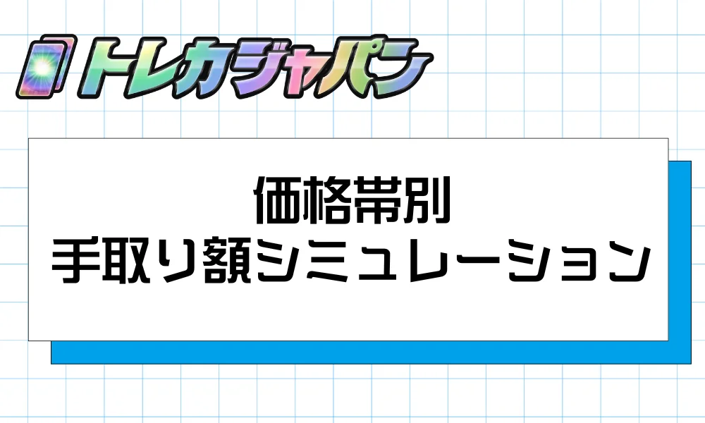 価格帯別｜手取り額シミュレーション