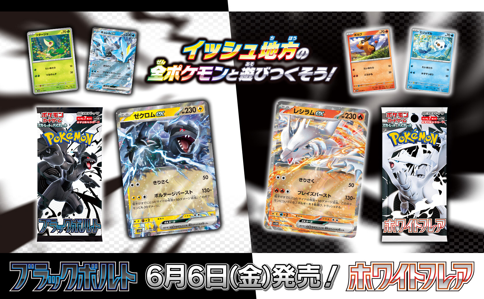 ブラックボルト　ホワイトフレア