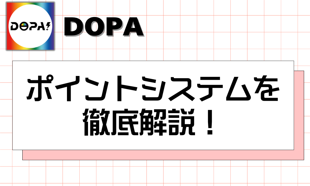 ポイントシステムを徹底解説！