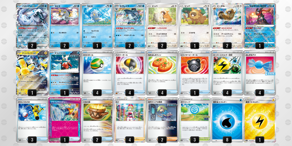 NAIC（北アメリカ国際大会）17位（2,629名中）パオジアンデッキ