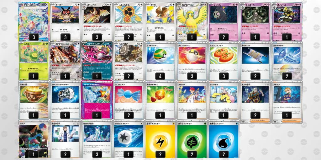 テラパゴスexデッキ バトルパートナーズ環境