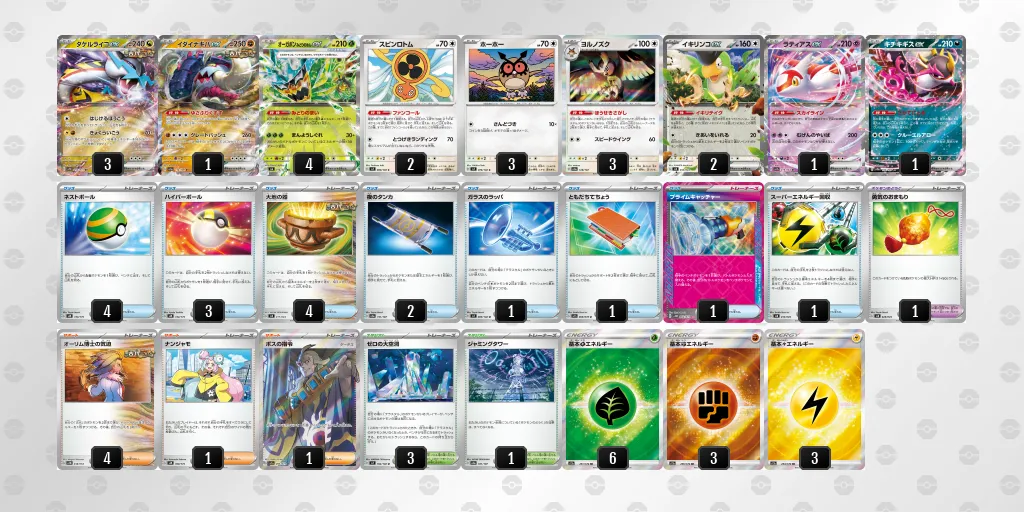 タケルライコデッキ バトルパートナーズ環境