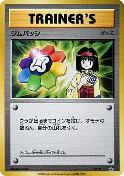 ジムバッジ P :ミラー (XY-P jimu-bajji P-mirror)