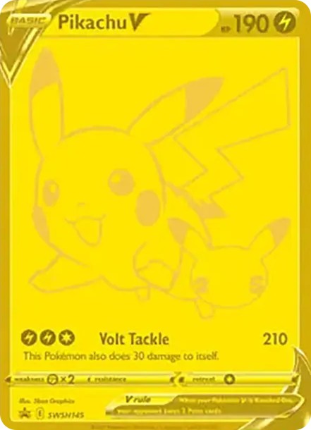 ピカチュウV P (SWSH145)