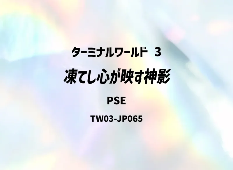 凍てし心が映す神影 (TW03-JP065-pse)