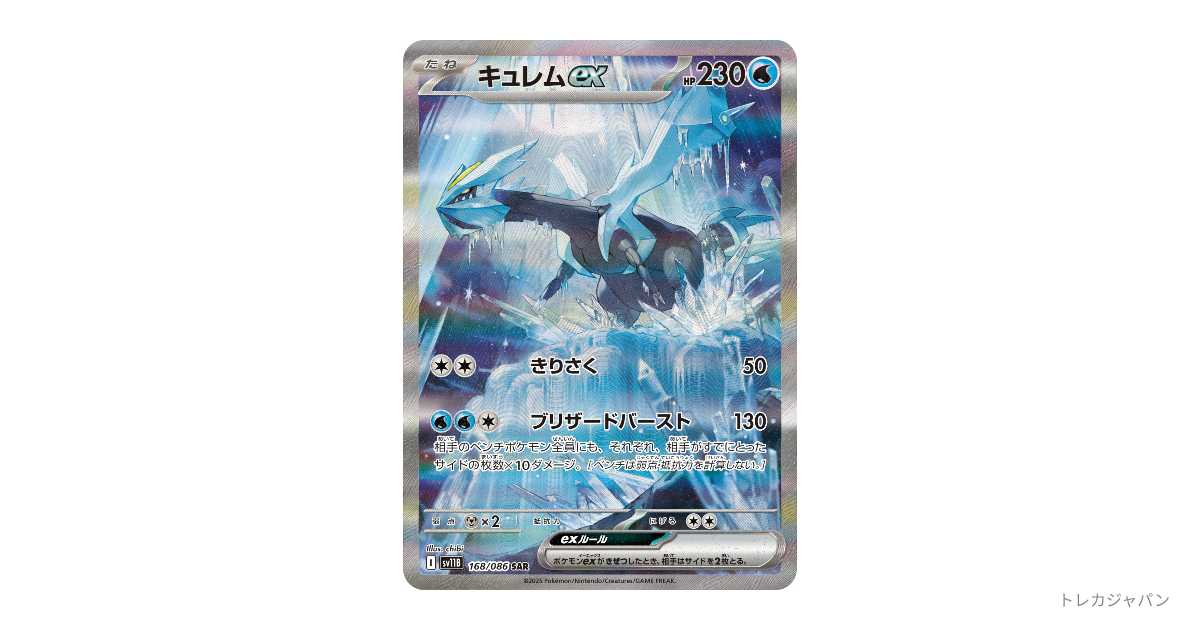 キュレムex SARの最新値段・買取価格 - トレカジャパン