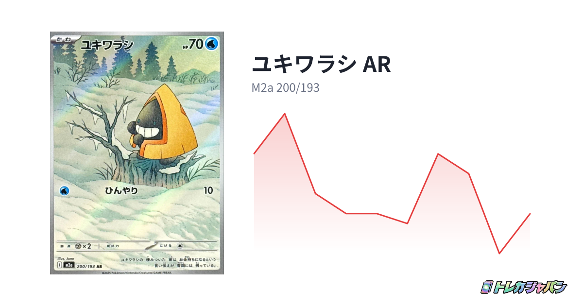 ユキワラシ AR（ハイクラスパック「MEGAドリームex」/M2a 200/193）の