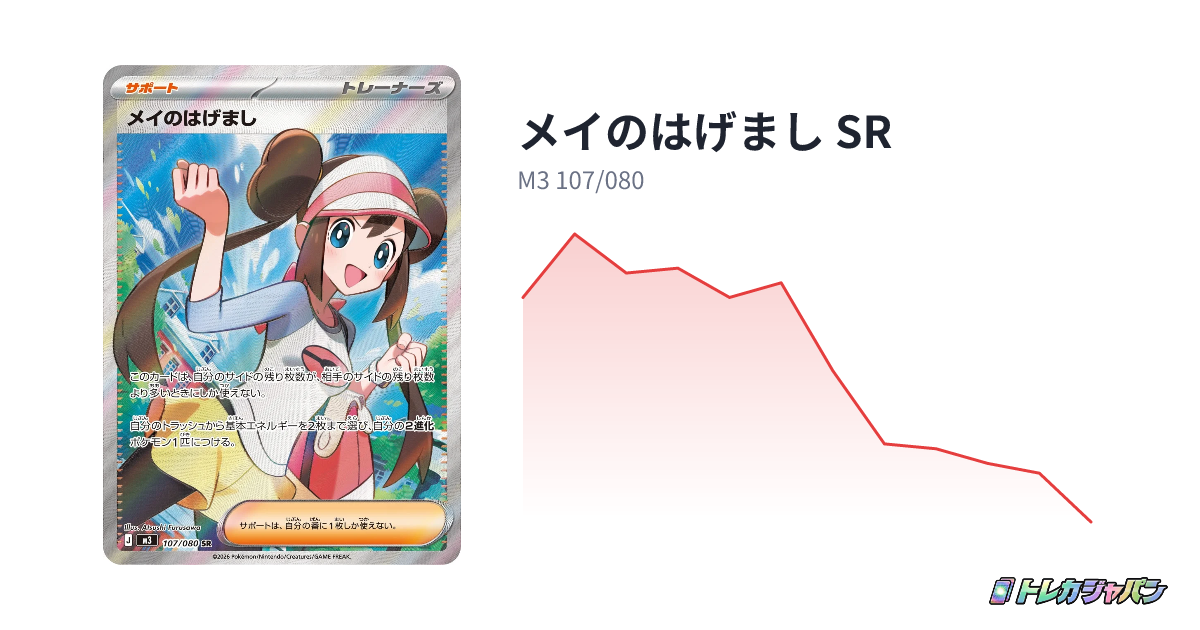 メイのはげまし SR（拡張パック「ムニキスゼロ」/M3 107/080）の値段
