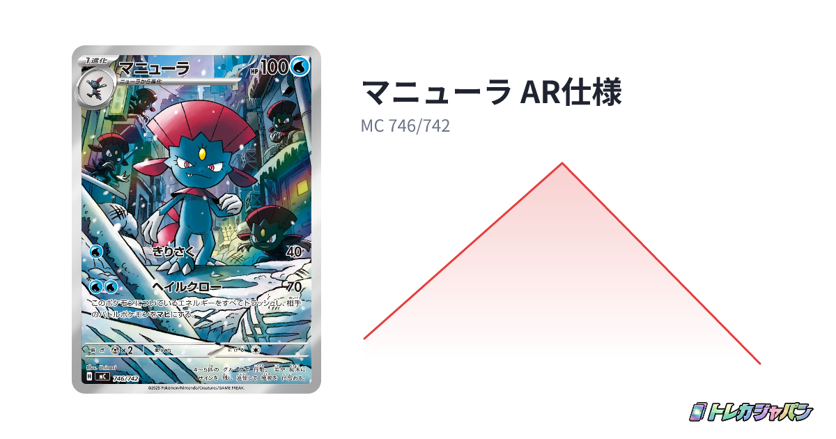 マニューラ AR仕様（スタートデッキ100 バトルコレクション/MC 746/742