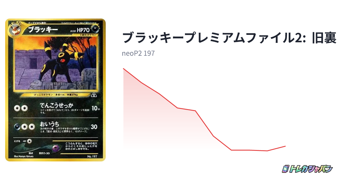 ブラッキープレミアムファイル2: 旧裏(プレミアムファイル2/neoP2 197 ブラッキープレミアムファイル2: 旧裏(プレミアムファイル2/neoP2 197